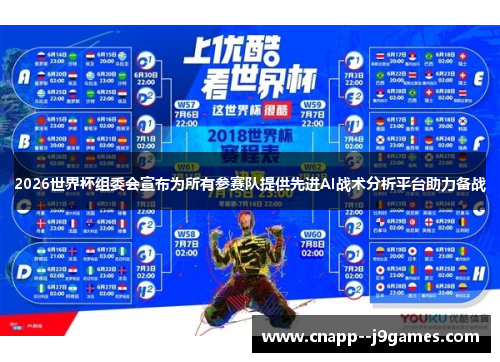 2026世界杯组委会宣布为所有参赛队提供先进AI战术分析平台助力备战